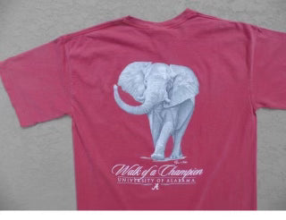 Alabama walk of champion shirt